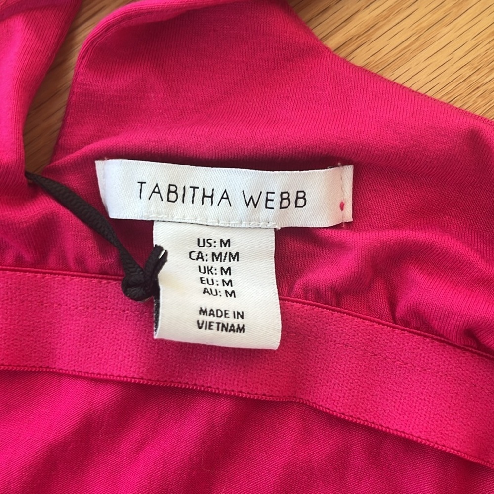 New! Tabitha webb pink medium high low dress. - Picture 10 of 11